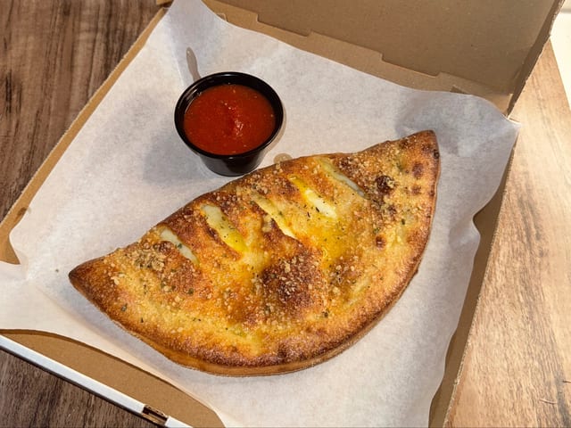 Veggie Lover Calzone.