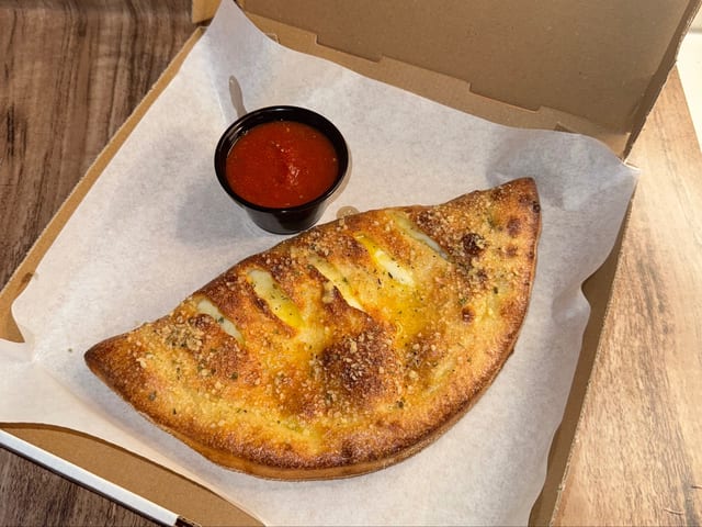 Meat Lover Calzone.