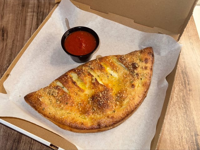 Chicken Parm Calzone.