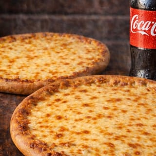 2 XL Cheese Pizza + 2L