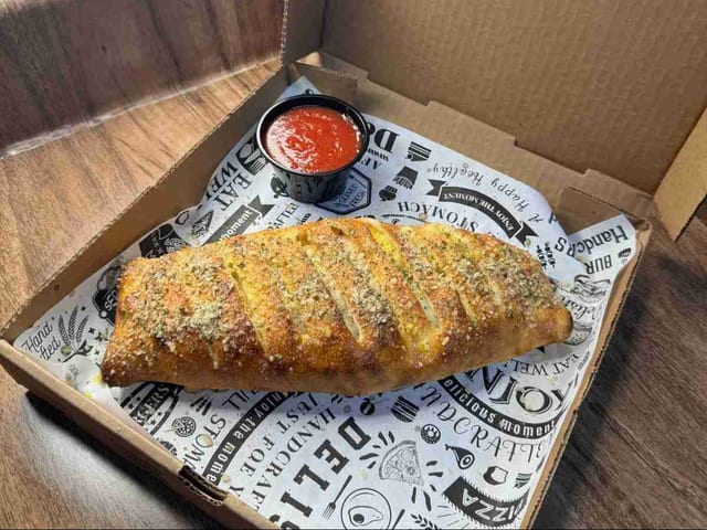 Cheese Stromboli.
